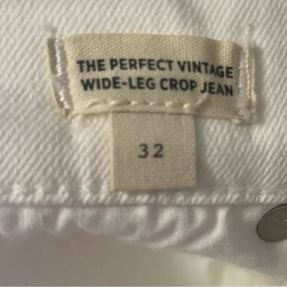 Madewell The Perfect Vintage Wide-Leg Crop Jean Women’s Sz 32 - Picture 9 of 11